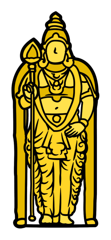 illustration du dieu murugan